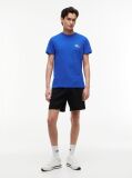 Blue Signature Logo Slim Jersey T-Shirt  Men