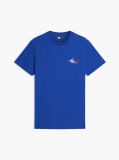 Blue Signature Logo Slim Jersey T-Shirt  Men