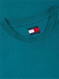 Μπλε Slim Βαμβακερό T-Shirt Με Signature Λογότυπο  Άνδρες