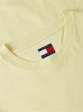 Κίτρινο Slim Βαμβακερό T-Shirt Με Signature Λογότυπο  Άνδρες