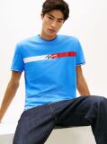 Blue Signature Logo Jersey T-Shirt  Men
