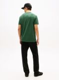 Green Graphic Crew Neck Jersey T-Shirt  Men