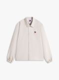 Μπεζ Βαμβακερό Overshirt Με Λογότυπο  Άνδρες