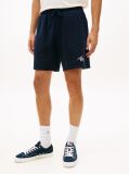 Blue Signature Logo Sweat Bermuda Shorts  Men