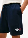 Blue Signature Logo Sweat Bermuda Shorts  Men