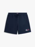 Blue Signature Logo Sweat Bermuda Shorts  Men