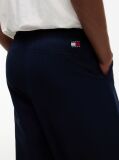 Blue Theo Loose Drawstring Parachute Trousers  Men