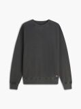 Black Waffle Knit Relaxed Jumper  Men