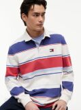 Multi Relaxed Fit Mixed Stripe Rugby Shirt  Men
