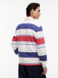 Multi Relaxed Fit Mixed Stripe Rugby Shirt  Men