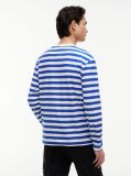 Multi Tommy Flag Stripe Long Sleeve T-Shirt  Men