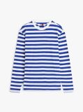 Multi Tommy Flag Stripe Long Sleeve T-Shirt  Men