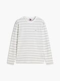 Multi Tommy Flag Stripe Long Sleeve T-Shirt  Men