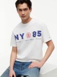 White Back Logo Relaxed Jersey T-Shirt  Men