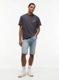 Grey Back Graphic Textured Relaxed T-Shirt  Men