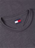 Grey Back Graphic Textured Relaxed T-Shirt  Men