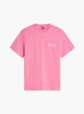 Pink Back Graphic Textured Relaxed T-Shirt  Men