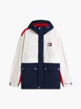 Blue Logo Regatta Relaxed Ripstop Windbreaker  Men