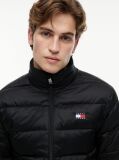 Black Packable Lightweight Down Ripstop Relaxed Jacket  Men