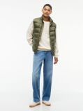 Green Lightweight Ripstop Packable Down Gilet  Men