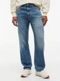 Denim Otis Regular Straight Jeans With Linen  Men