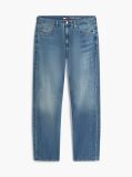 Denim Otis Regular Straight Jeans With Linen  Men
