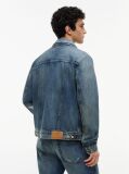 Denim Ryan Distressed Denim Trucker Jacket  Men