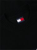Black Regular Flag Crew Neck Sweater  Men