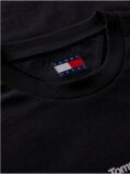 Μαύρο T-Shirt Με Λογότυπο Σε Slim Γραμμή Με Κλασική Λαιμόκοψη  Άνδρες