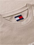 Καφέ T-Shirt Με Λογότυπο Σε Slim Γραμμή Με Κλασική Λαιμόκοψη  Άνδρες