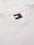 Άσπρο Άνετο T-Shirt Με Πίσω Signature Λογότυπο  Άνδρες