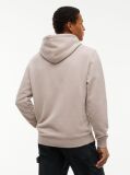 Brown Logo Embroidery Terry Drawstring Hoody  Men