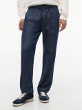 Blue Sonny Lightweight Twill Tapered Trousers  Men