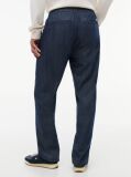 Blue Sonny Lightweight Twill Tapered Trousers  Men
