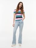 Multi Essential Slim Rib-Knit T-Shirt  Women