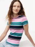 Multi Essential Slim Rib-Knit T-Shirt  Women