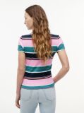 Multi Essential Slim Rib-Knit T-Shirt  Women