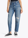 Denim Tapered Mom Jeans  Women