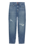 Denim Tapered Mom Jeans  Women