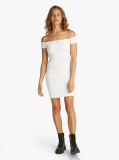 Beige Smock Bodycon Mini Dress  Women
