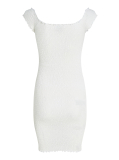 Beige Smock Bodycon Mini Dress  Women
