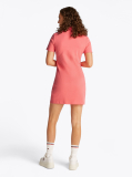 Pink Badge Pique Polo Dress  Women