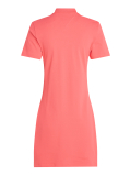 Pink Badge Pique Polo Dress  Women