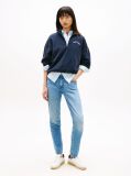 Denim Τζιν Σε Στενή Γραμμή Με Μεσαία Μέση  Γυναίκες