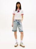 Denim Mia Denim Βερμούδα Σε Άνετη Γραμμή  Γυναίκες