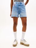 Denim Mom Denim Σορτς Με Colour-Blocked Τσέπη  Γυναίκες
