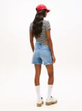 Denim Mom Denim Σορτς Με Colour-Blocked Τσέπη  Γυναίκες