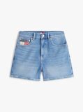 Denim Mom Denim Σορτς Με Colour-Blocked Τσέπη  Γυναίκες