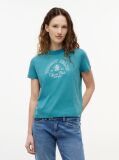 Blue Regular Heritage Logo T-Shirt  Women