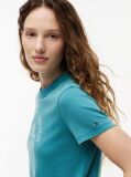 Blue Regular Heritage Logo T-Shirt  Women